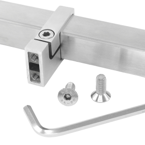 Klemmhalter für Vierkantrohre 40 x 40 mm