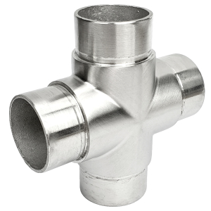 Kreuz-Verbinder Rundrohr 42 4 mm