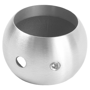 Edelstahl Kugelring / Aufsatzring für 33,7 mm Rohr