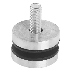 Edelstahl Plattenhalter 40 mm - gerade - Korn 320