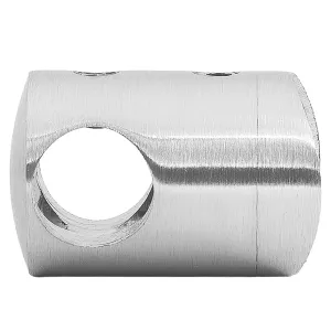Detailbild der Durchgangsbohrung des 12 mm Querstabhalter
