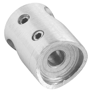 Querstabhalter Edelstahl 12 mm mit Durchgangsbohrung