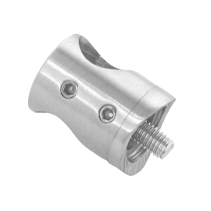 Traversenhalter für 33,7 mm Rohr mit Durchgangsbohrung 12,2 mm