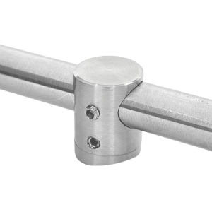 Edelstahl Traversenhalter mit Durchgangsbohrung 12,2 mm