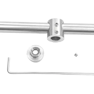 Traversenhalter Edelstahl für 42,4 mm Rohre
