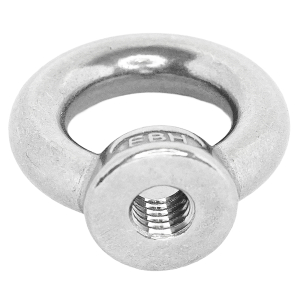 Unterseite der Ringmutter mit M8 Innengewinde aus V4A Edelstahl