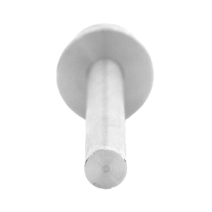 Rohraufsatz für Pfosten 33,7 x 2,0 mm - Vollmassiv