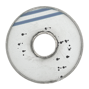 Ronde einseitig geschliffen mit Mittelbohrung 12,2mm