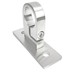 Wandhalterung für Rund-Rohr Edelstahl