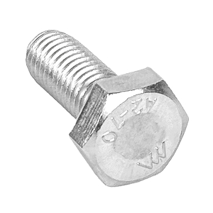 M10 Sechskantschraube nach DIN 933 mit einer Länge von 30mm aus A2 Edelstahl