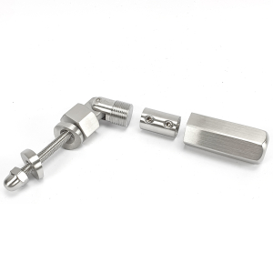 Einzelteile Seilspanner mit Gelenk für 4 mm Drahtseil