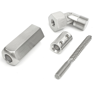 Einzelteile Edelstahl Seilspanner 6mm mit Gelenk