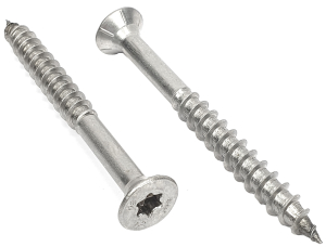 Edelstahl Senkkopfschrauben 8 x 80 mm