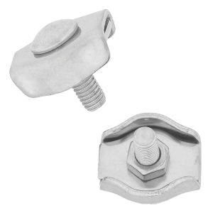 Seilklemme 6 mm - Simplex Ausführung aus Edelstahl V4A