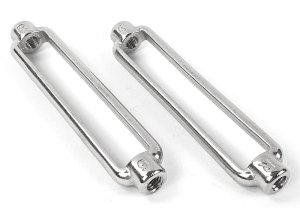 Spannmutter mit Rechtsgewinde und Linksgewinde M6 - V4A