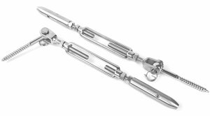 Spannschloss mit Augenbolzen und Seilspanner
