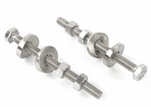Spannschraube für Seilspanner mit Anpassscheiben 42,4 mm