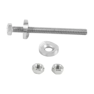 M6 Spannschraube mit 48,3 mm Anpassscheiben und Muttern