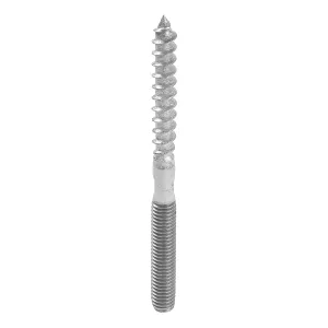 M8 Stockschraube mit 80 mm aus Edelstahl V2A