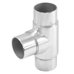 Edelstahl T Stück für Rohr 42,4 x 2,0 mm V2A