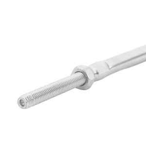 Drahtseilterminal mit M6 Rechtsgewinde und Mutter für 4 mm Seile