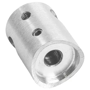 V2A Traversenhalter für Rohr 42,4 mm mit Durchgangsbohrung 10,2 mm