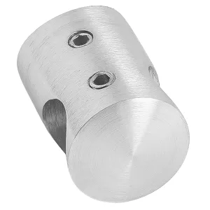 Traversenhalter mit 14,2 mm Durchgangsbohrung und Ansatz für 42,4 mm Rohre