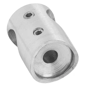 Traversenhalter / Querstabhalter für 42,4 mm Rohr - Durchgangsbohrung 14,2 mm