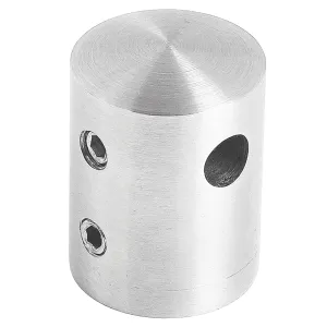 Traversenhalter mit flachem Ansatz und 6,5 mm Durchgangsbohrung