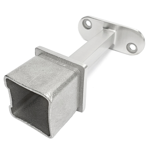 Rohrträger VA Edelstahl für Pfosten 40x40 mm