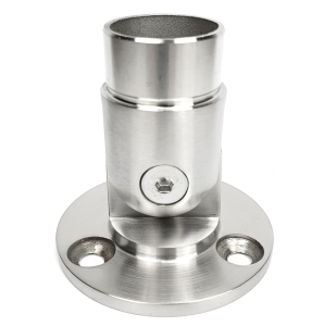 Edelstahl Wandanschluß Gelenk 42 4 mm