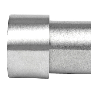 Edelstahl Rohrbefestigung mit Edelstahlrohr für Wandmontage