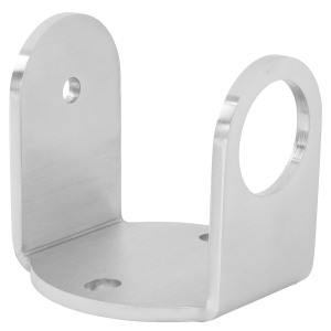 Edelstahl Pfostenhalterung für Rohrdurchmesser 42,4 mm