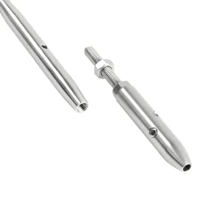 Edelstahl Wantenspanner für 4 oder 6 mm Seile