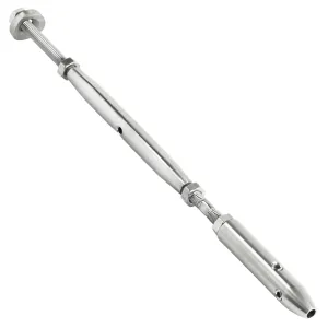 Wantenspanner mit Spannschraube und Seilspanner