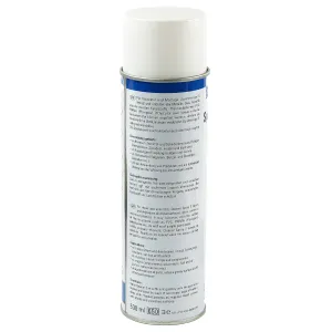 Sprühreiniger S - Rückseite der 500 ml Dose