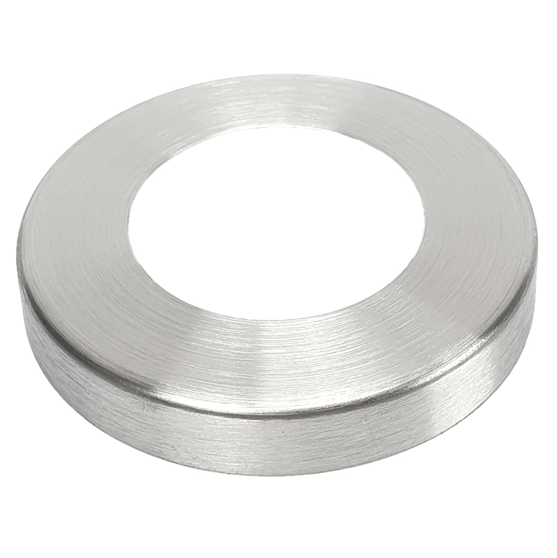 Edelstar® Edelstahlrosetten 76mm, Bohrung 42,8mm V2A
