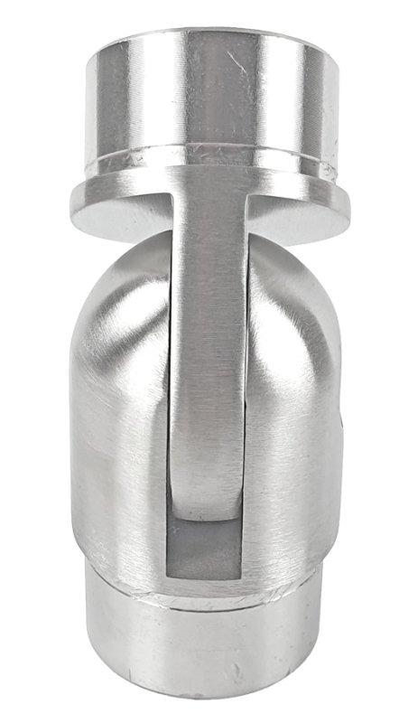 Edelstahl Gelenkverbinder ±90 Grad verstellbar für 42,4x2mm Rohr Edelstahl Gelenkverbinder ±90 Grad verstellbar für 42,4x2mm Rohr