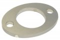 Anschraubplatte oval für Rohr 42,4 mm ca. 85/62/6 mm - V2A