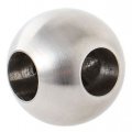Massivkugel mit 2x Sackloch 12,2 mm - Durchmesser 25 mm