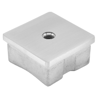Abschlusskappe mit M8 Gewinde - 50/50/2,0 mm