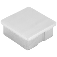 Abschlusskappe 60x60x2,0 mm mit langem Sockel