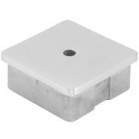 Abschlußkappe 60x60x2,0 mm mit M8 Gewinde