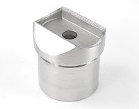 Pfosten Adapter - Quergurtanschluss für 42,4 mm