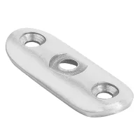 Anschraubplatte für Handlauf 33,7 mm - V2A
