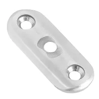 Anschraubplatte für Handlauf 42,4 mm - V2A