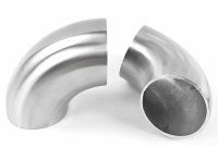 Edelstahl Anschweissbogen 90 Grad
