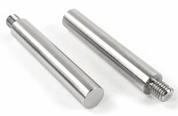 Edelstahl Aufsatzstift 12 mm mit M8 Gewinde - Länge 68 mm