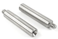 V2A Stift 14 mm - Länge 65 mm - mit M8 / M6 Gewinde