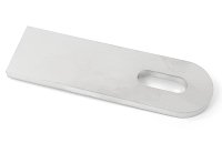 Anschweiss Lasche 100 x 30 x 5 mm mit Langloch